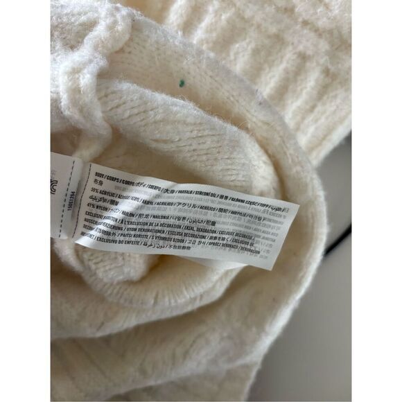 Abercrombie cable knit sweater size small/medium - Picture 6 of 12
